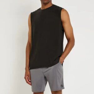 VUORI Strato Tech Tank Top Black Athletic Soft Stretch Shirt Performance Size L